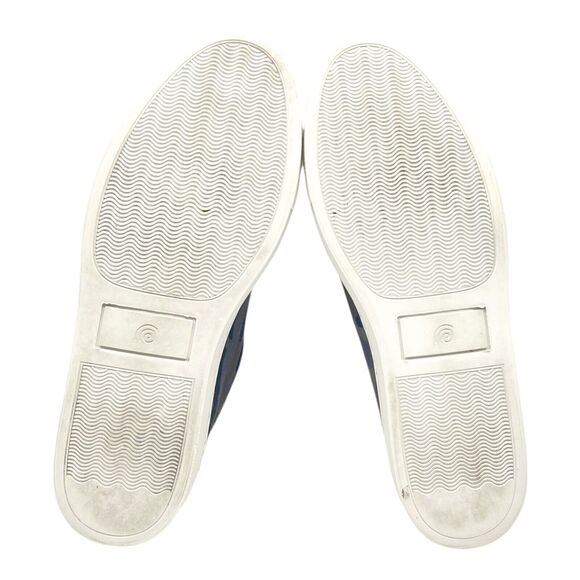 Donald Pliner Shoes Women Size 10 Christy Blue Camo Lace-Up Sneakers - Picture 5 of 7